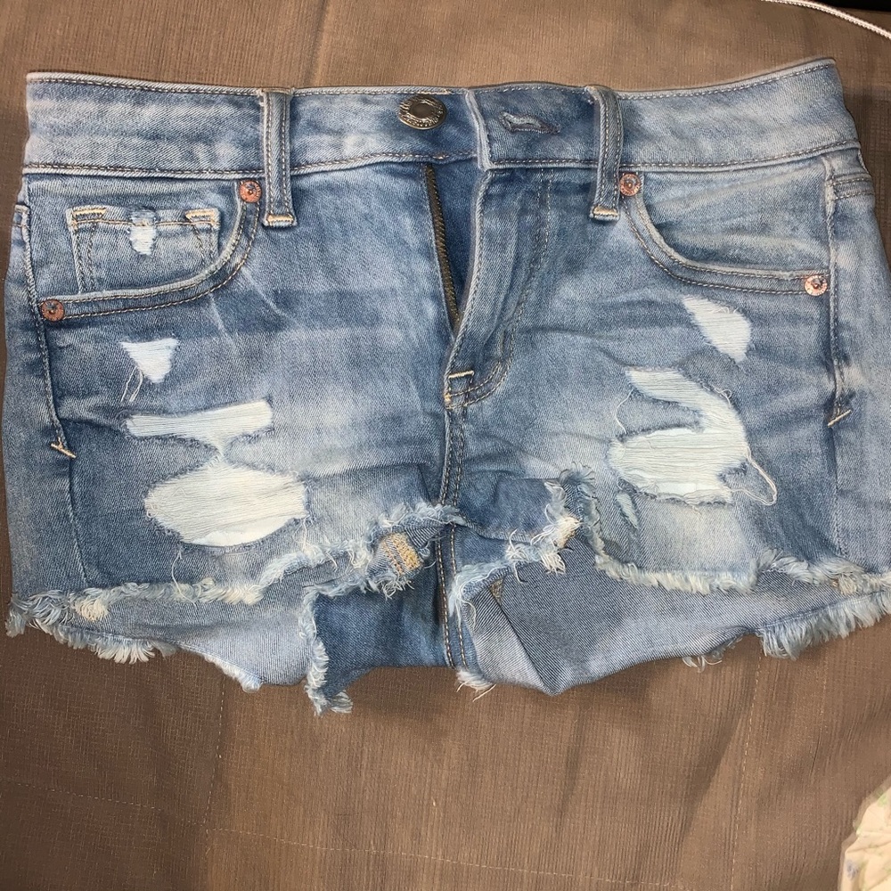 American eagle jean shorts